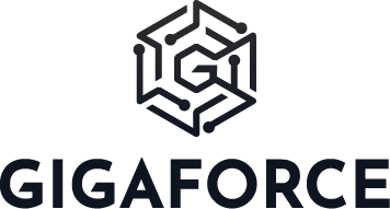 Gigaforce logo (black)